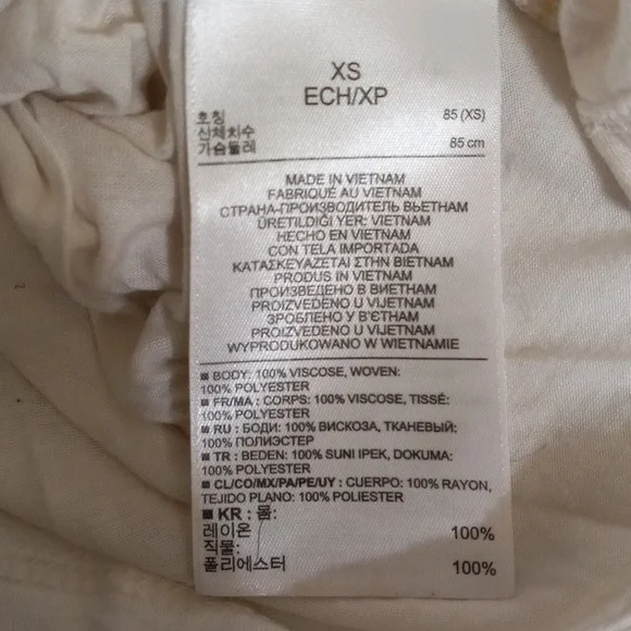 Banana Republic White Sleeveless Top Size XS - Picture 4 of 4